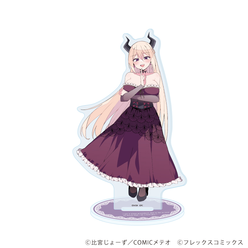 【A3】アクリルスタンド「委員長ですが不良になるほど恋してます！」01/魔王（描き下ろしイラスト）