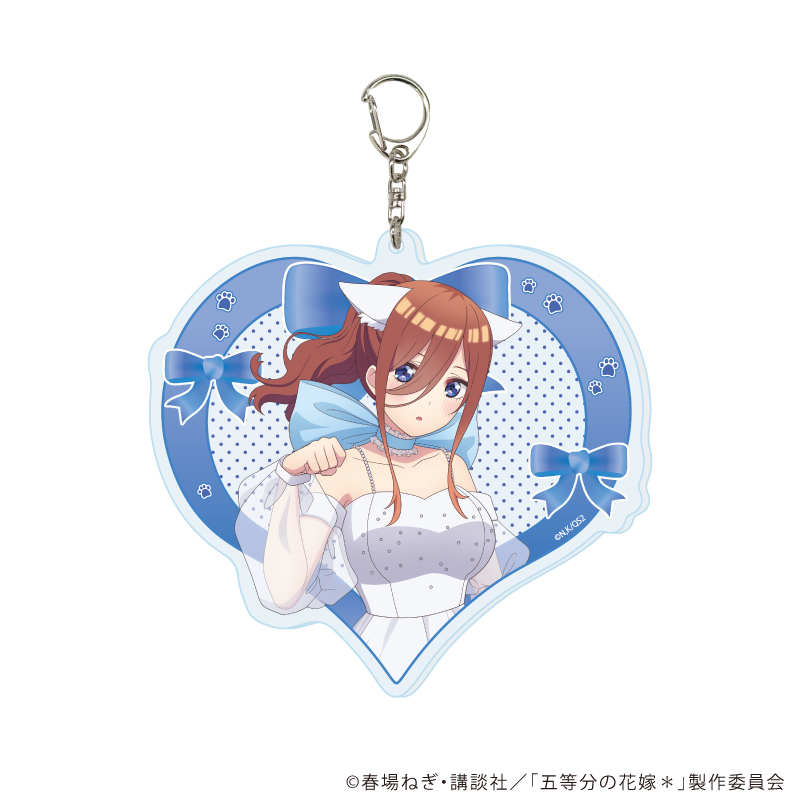 【A3】デカアクリルキーホルダー「五等分の花嫁＊」03/三玖 エレガントキャットver.（描き下ろしイラスト）