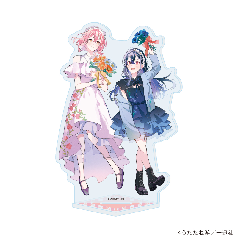 【A3】アクリルスタンド「踊り場にスカートが鳴る」01/A（描き下ろしイラスト）