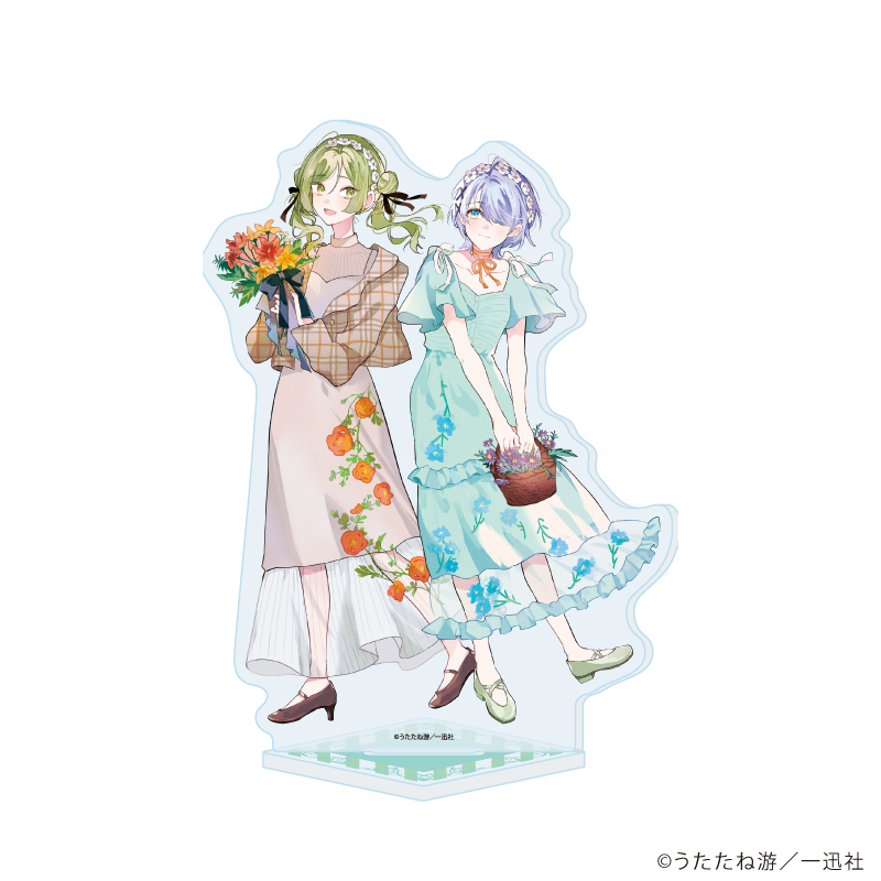 【A3】アクリルスタンド「踊り場にスカートが鳴る」02/B（描き下ろしイラスト）