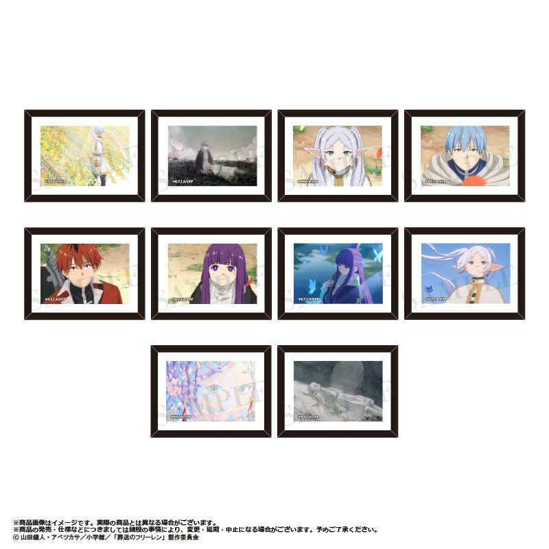 【ANICRAFT】葬送のフリーレン トレーディングフレームマグネット 1BOX入数：10