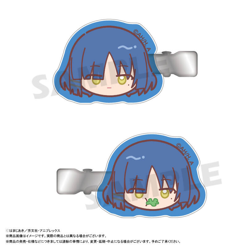 【ANICRAFT】ぼっち・ざ・ろっく！ ゆるころフェイス ヘアクリップ C 山田リョウ