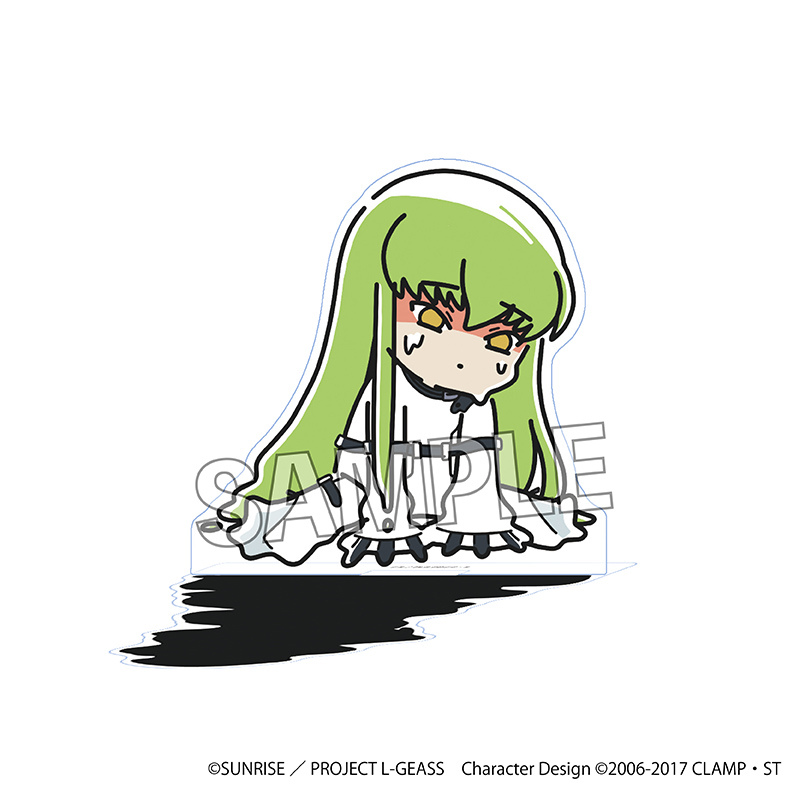 【PROOF】コードギアス 反逆のルルーシュ ATSUIシャドウアクリルスタンド C.C.（拘束服）