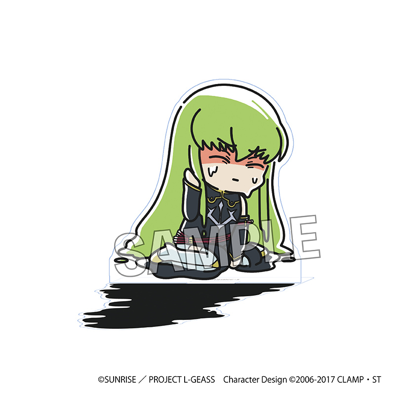 【PROOF】コードギアス 反逆のルルーシュ ATSUIシャドウアクリルスタンド C.C.（黒の騎士団）