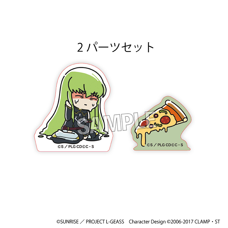 【PROOF】コードギアス 反逆のルルーシュ ATSUI積み積みブロック ミニ C.C.（黒の騎士団）