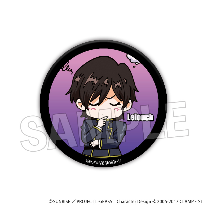 【PROOF】コードギアス 反逆のルルーシュ DOTABATA！缶バッジ ルルーシュ（制服）