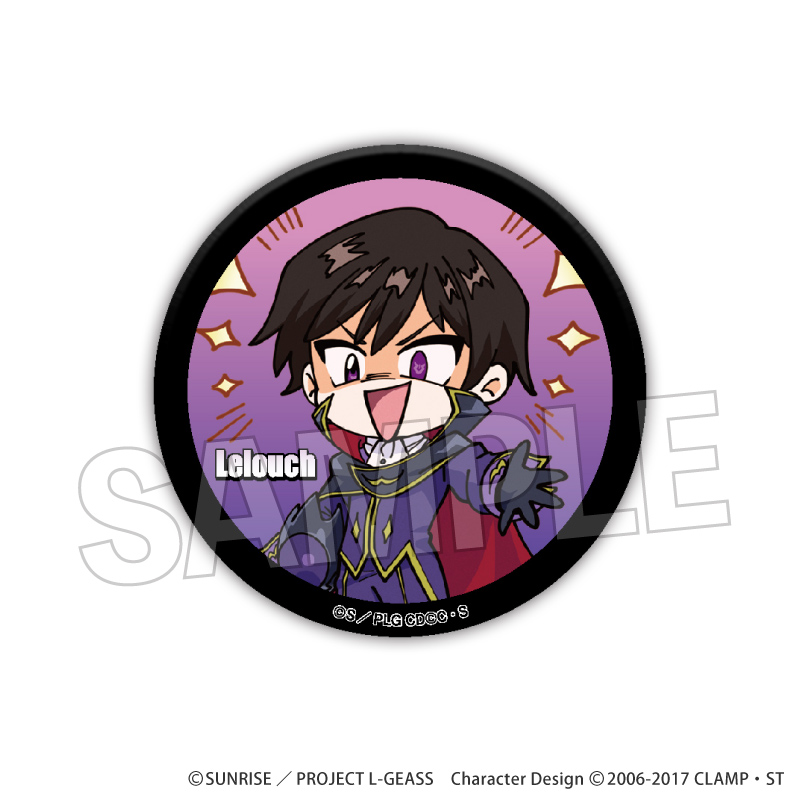 【PROOF】コードギアス 反逆のルルーシュ DOTABATA！缶バッジ ルルーシュ（ゼロ）