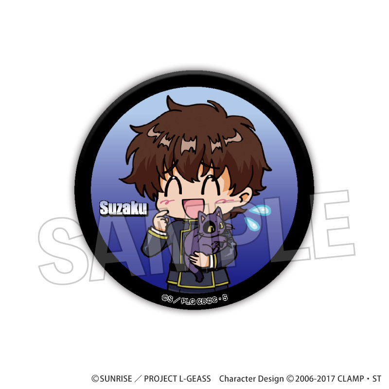 【PROOF】コードギアス 反逆のルルーシュ DOTABATA！缶バッジ スザク（制服）