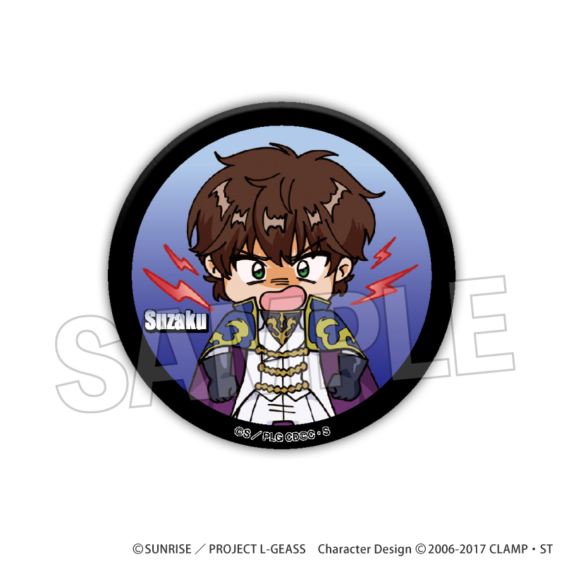 【PROOF】コードギアス 反逆のルルーシュ DOTABATA！缶バッジ スザク（ナイトオブラウンズ）