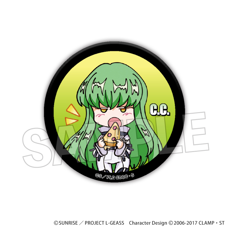 【PROOF】コードギアス 反逆のルルーシュ DOTABATA！缶バッジ C.C.（拘束服）