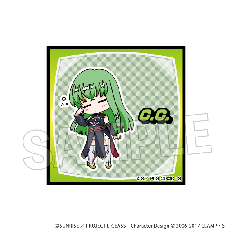 【PROOF】コードギアス 反逆のルルーシュ DOTABATA！ギラギラブロック C.C.（黒の騎士団）