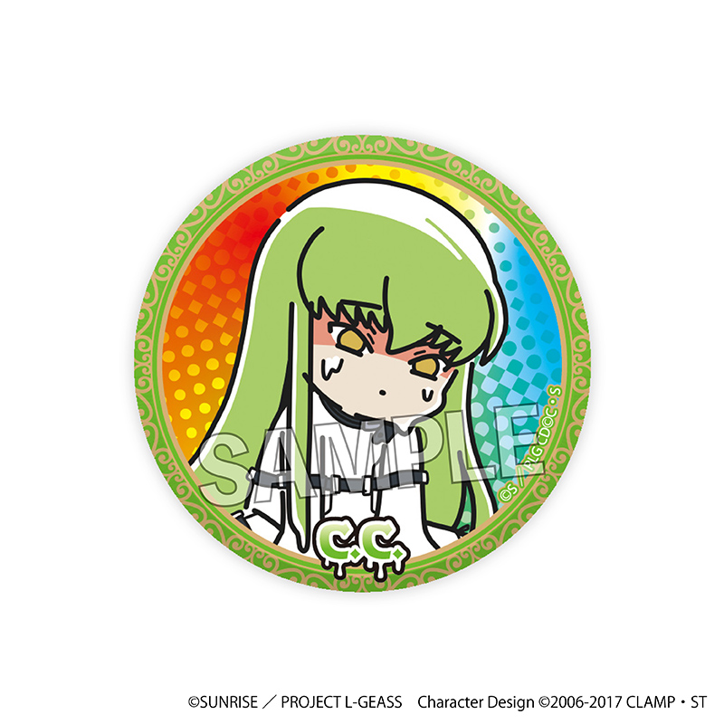 【PROOF】コードギアス 反逆のルルーシュ ATSUI缶バッジ C.C.（拘束服）