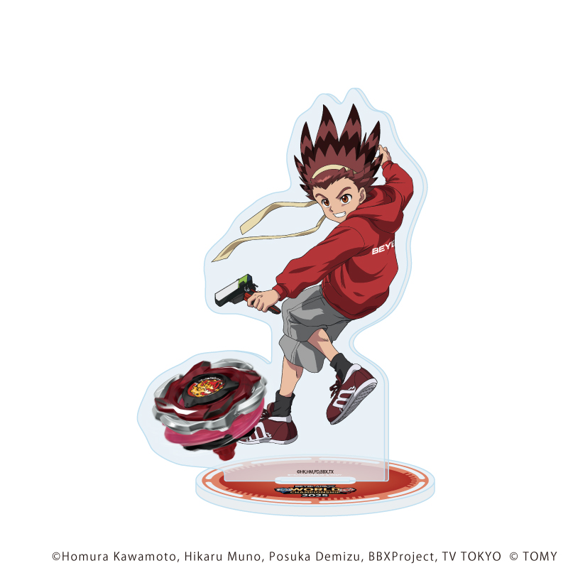 【A3】アクリルスタンド「BEYBLADE X」12/風見バード（描き下ろしイラスト）