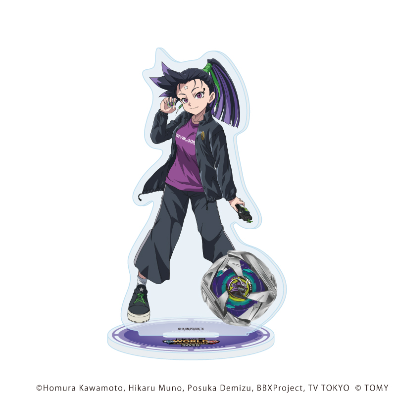 【A3】アクリルスタンド「BEYBLADE X」14/白星テンカ（描き下ろしイラスト）