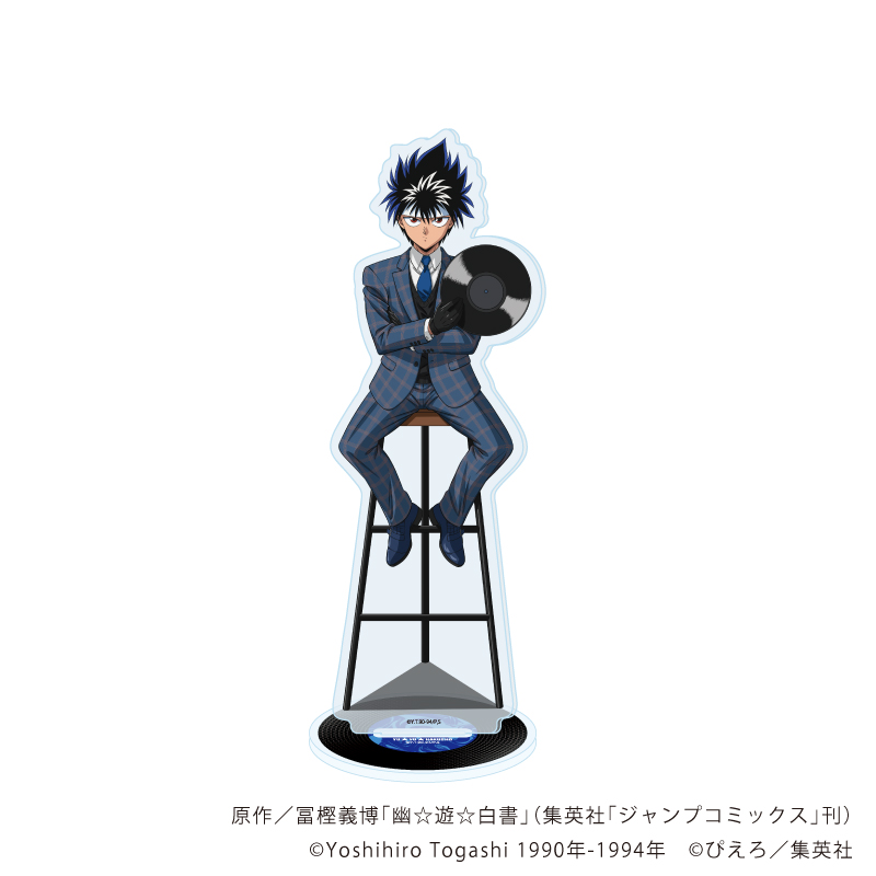【A3】アクリルスタンド「幽☆遊☆白書」75/飛影 音楽ver.（描き下ろしイラスト）
