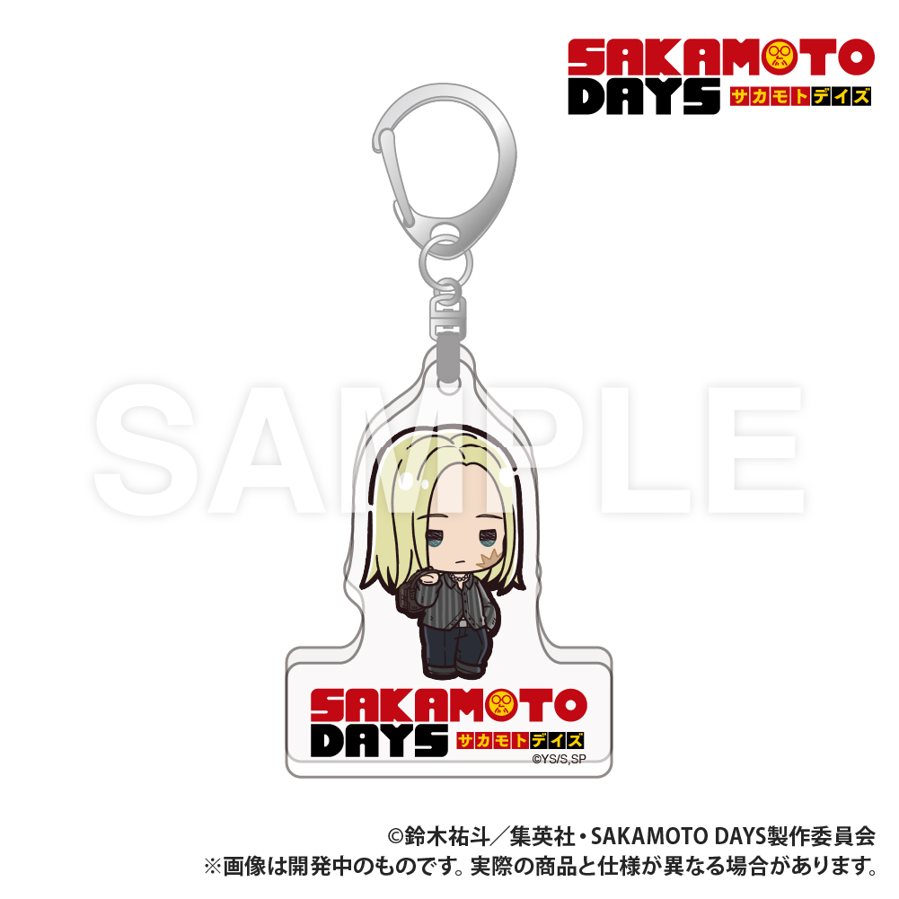 【Smarprise】SAKAMOTO DAYS_ダイカットアクリルキーホルダー ぷちきゅん_神々廻