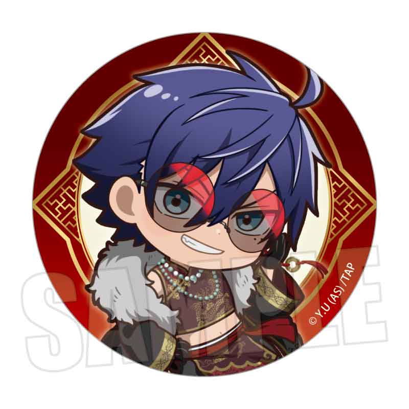 【ベルハウス】缶バッジ 桃源暗鬼/一ノ瀬 四季 中華風マフィアver.