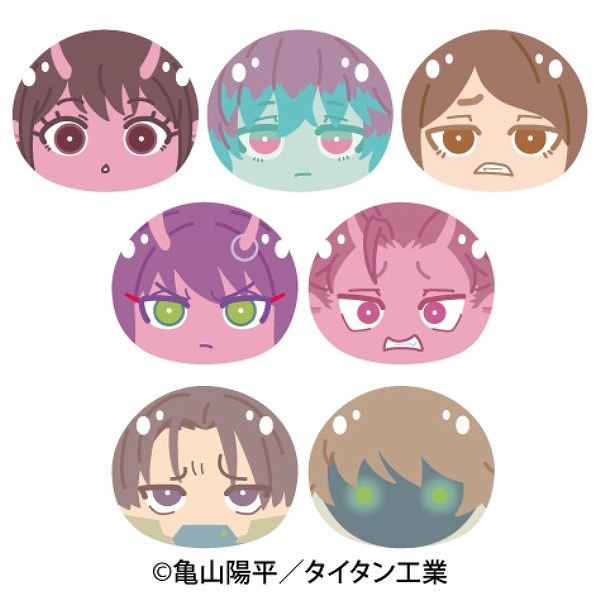 【エンスカイ】銀河特急 ミルキー☆サブウェイ おまんじゅうにぎにぎマスコット 1BOX入数：7