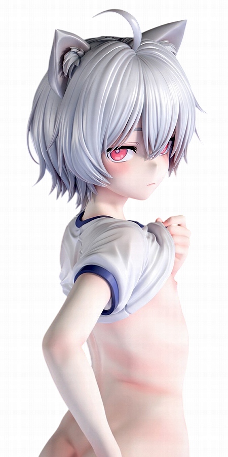 【インサイト】≪二次受注≫肉感美少年 体育のあとで ケモ耳男子 アレン 1/5スケール塗装済み完成品フィギュア