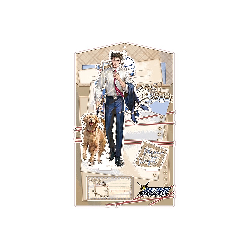 【KUMAGUZI】逆転裁判 動物シリーズ アクリルスタンド 成歩堂龍一