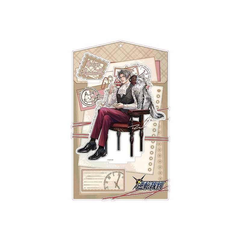 【KUMAGUZI】逆転裁判 動物シリーズ アクリルスタンド 御剣怜侍