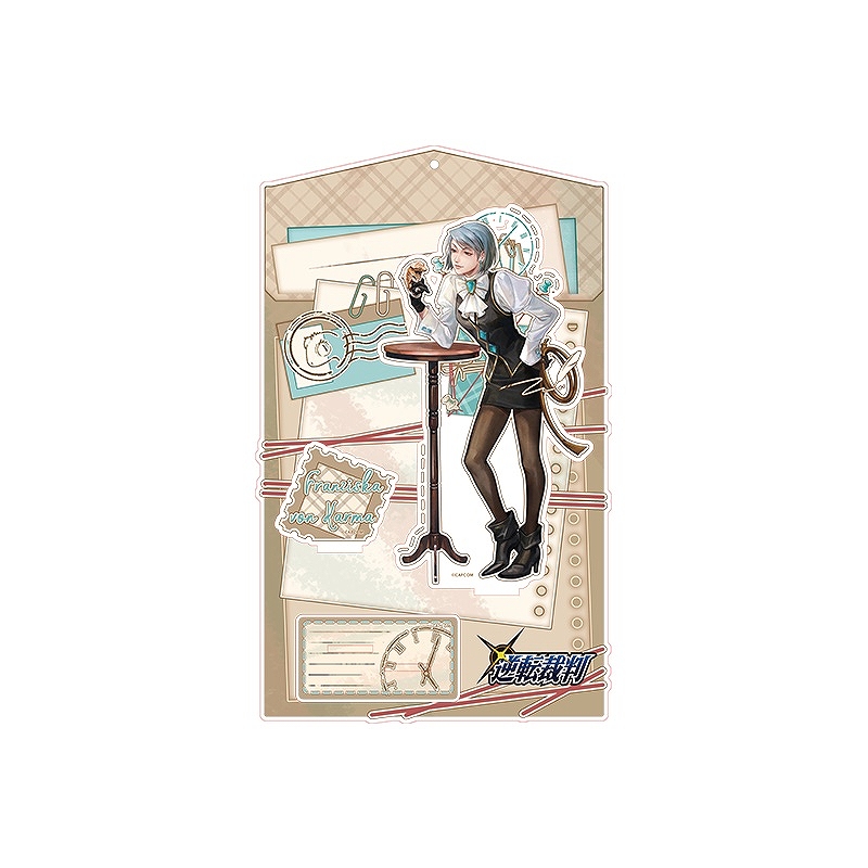 【KUMAGUZI】逆転裁判 動物シリーズ アクリルスタンド 狩魔冥