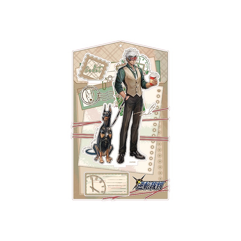 【KUMAGUZI】逆転裁判 動物シリーズ アクリルスタンド ゴドー