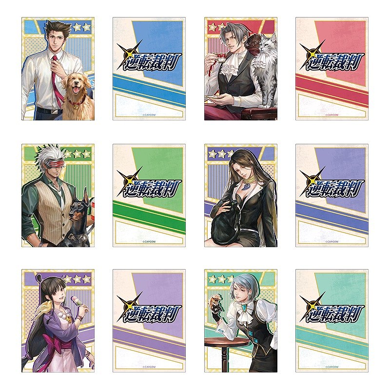 【KUMAGUZI】逆転裁判 動物シリーズ コレクションカードセット