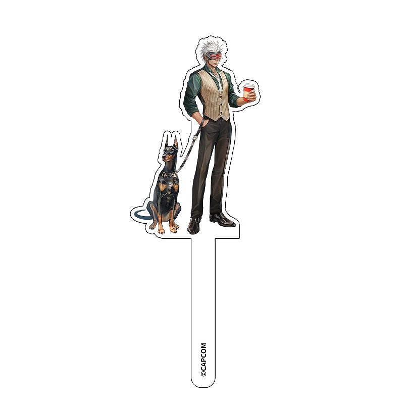 【KUMAGUZI】逆転裁判 動物シリーズ アクリルスティック ゴドー