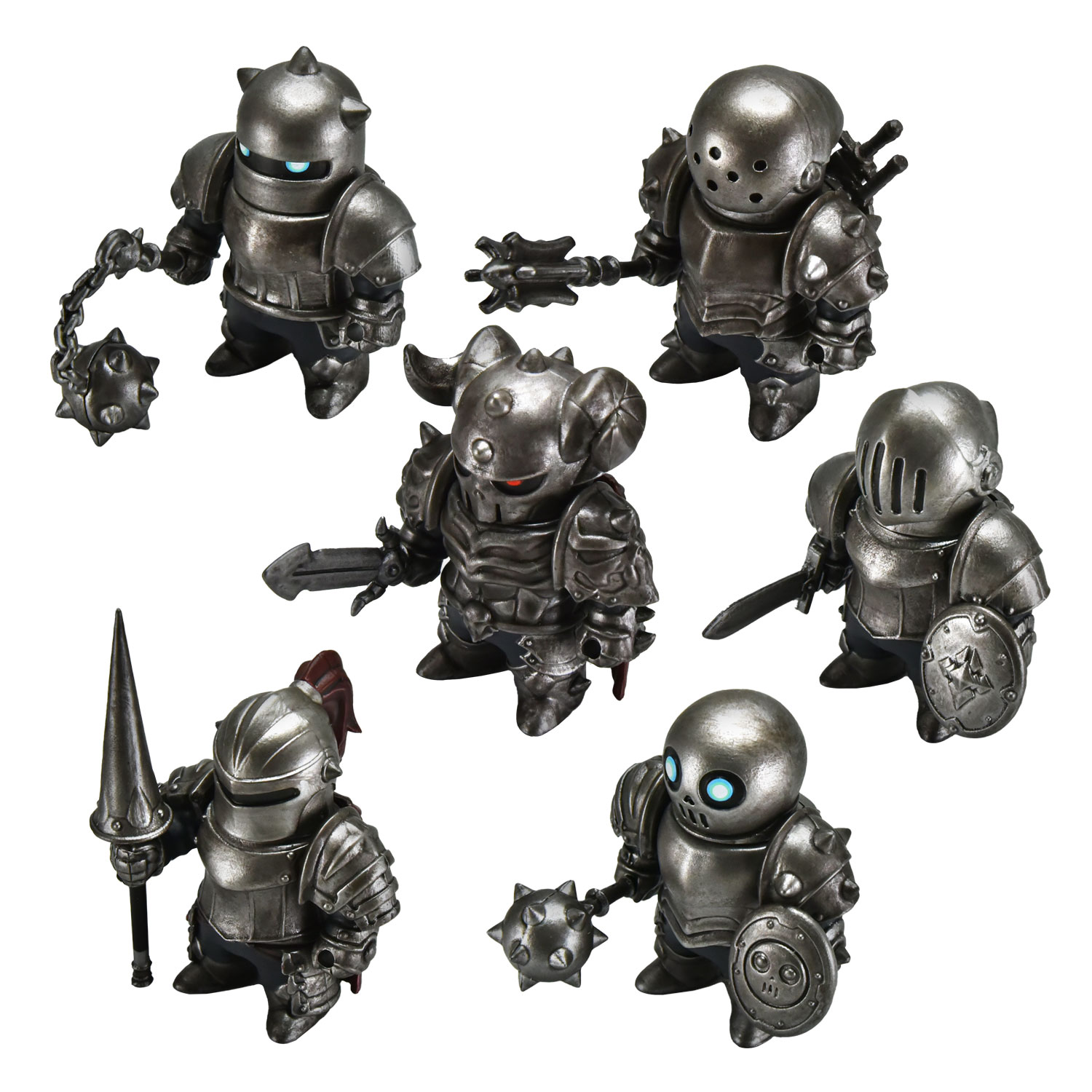 【バースデイ】メタルアーマーズ（シルバーVer.） 6個入りBOX