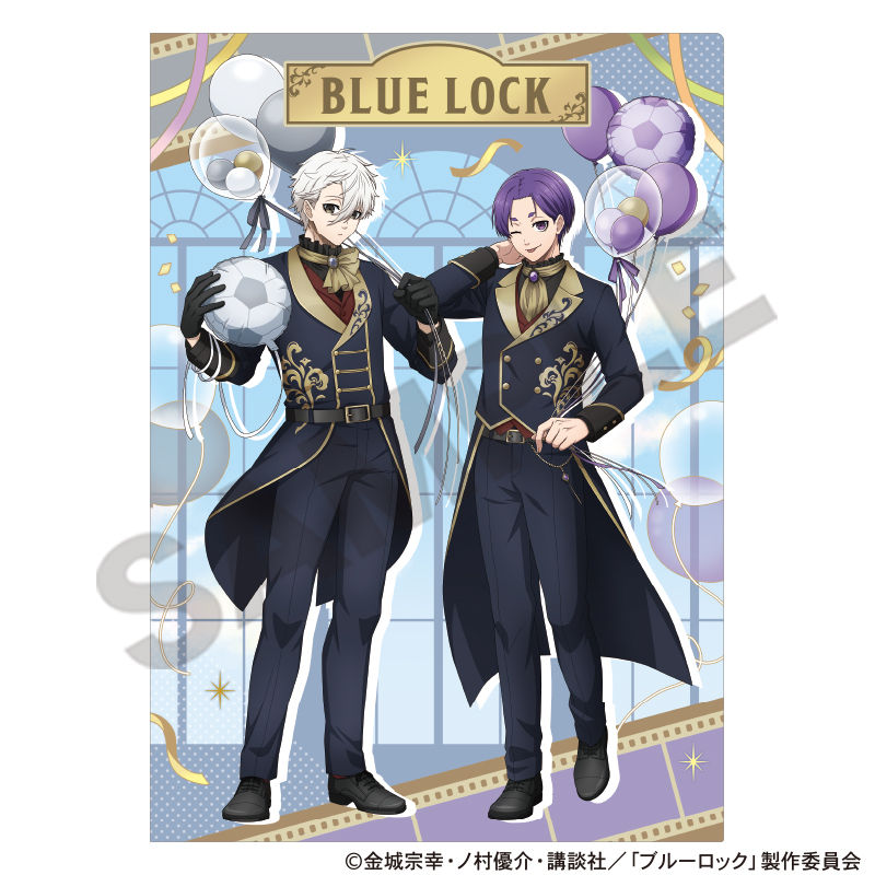 【クラックス】ブルーロック シングルクリアファイル 凪&玲王 バルーン