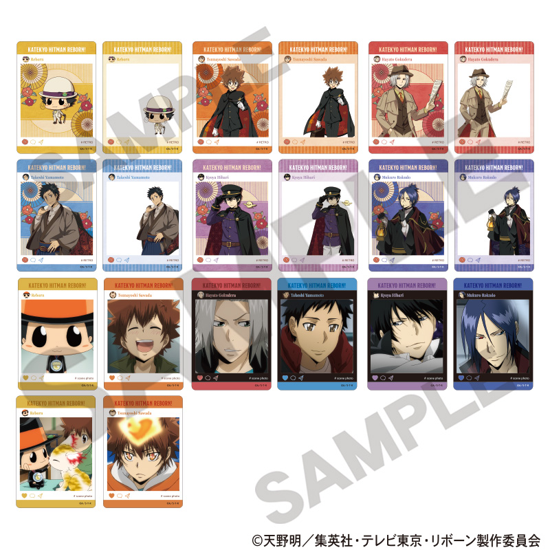 【クラックス】家庭教師ヒットマンREBORN！ トレーディングパノラマイド レトロコーデ 1BOX入数：10