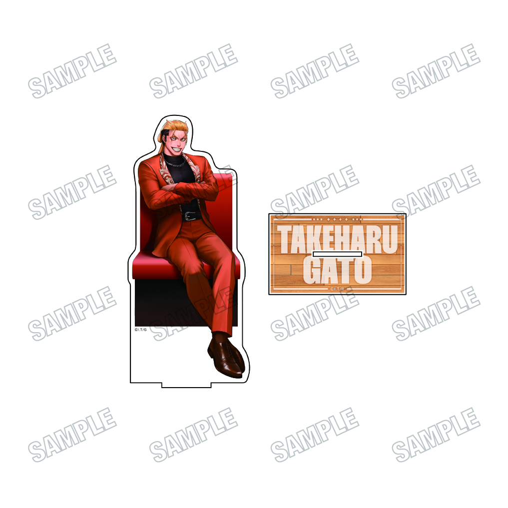 【メディコス・エンタテインメント】『ジャンケットバンク』描き下ろしBIGアクリルスタンド【ジョイキッチンver.】（6）牙頭 猛晴