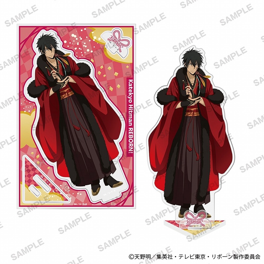 【KADOKAWA】「家庭教師ヒットマンREBORN！」アクリルスタンドプレート 和モダンver. XANXUS（10年後）