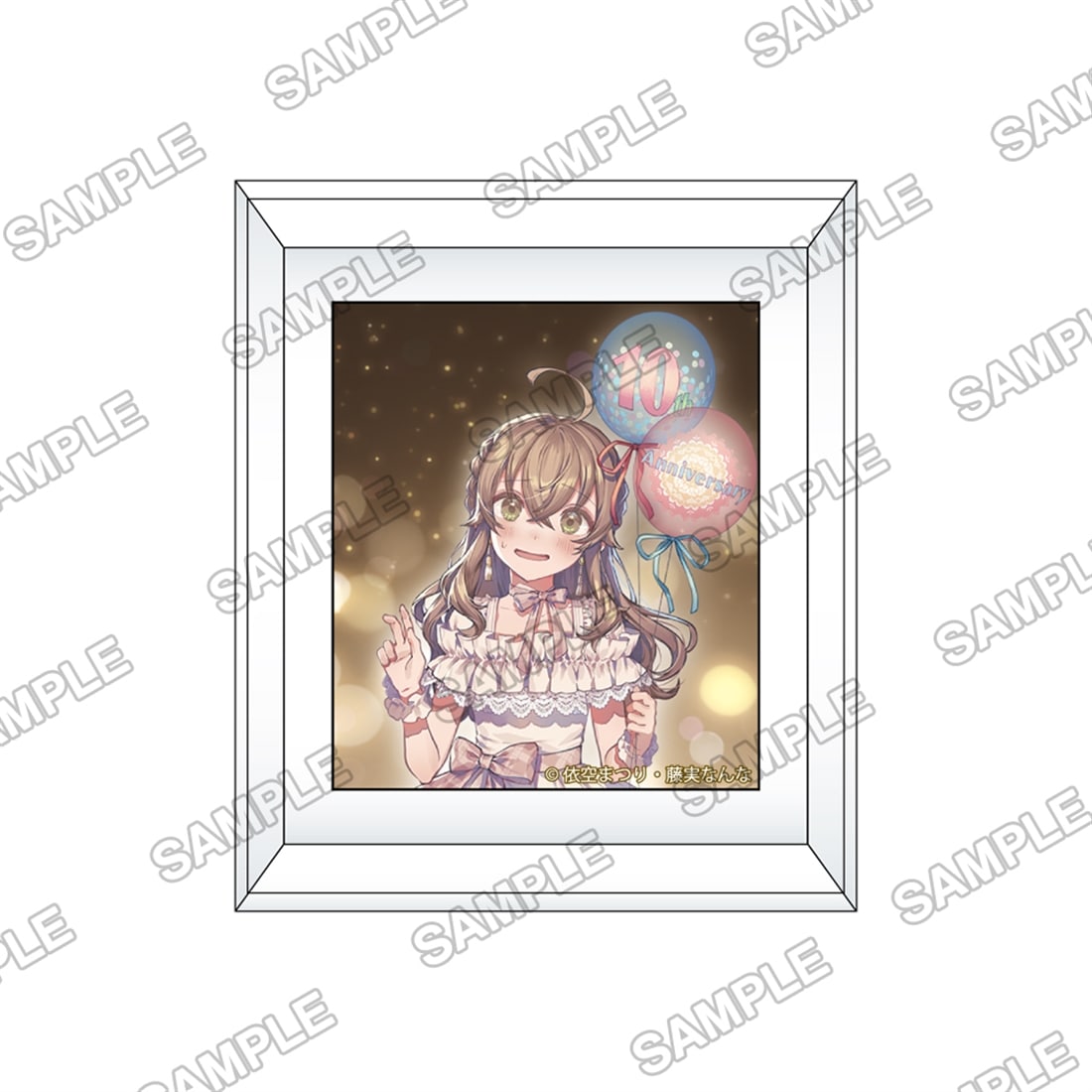 【KADOKAWA】カドカワBOOKS10周年記念 フレームマグネット『サイレント・ウィッチ』モニカ