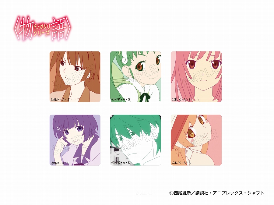 【Dragon Horse】AFORCE×DRAGON HORSE 物語シリーズ トレーディングミニアクリルブロック 1BOX入数：6