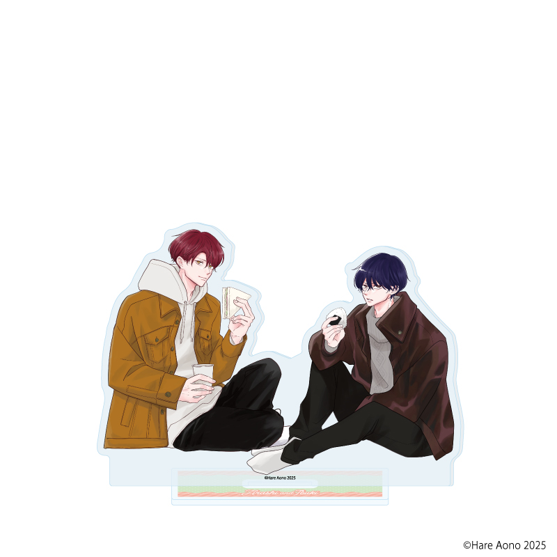 【A3】アクリルスタンド「あらしといぶき」02/嵐士&伊吹B（描き下ろしイラスト）