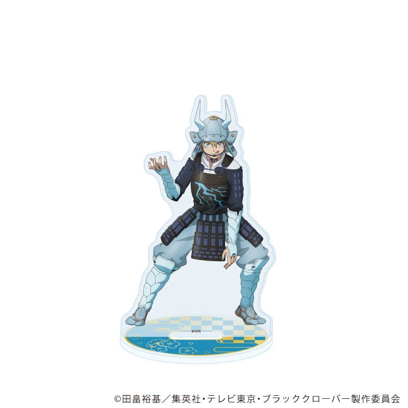 【A3】アクリルスタンド「ブラッククローバー」22/ラック 甲冑ver.（描き下ろしイラスト）