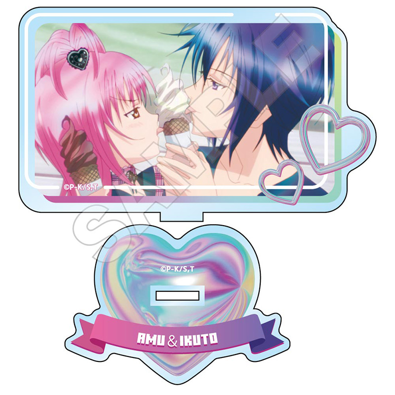 【GRANUP】しゅごキャラ！ ホログラムレタッチ アクリルスタンド 日奈森あむ&月詠イクト