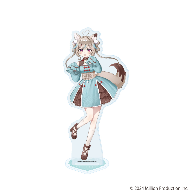 【A3】アクリルスタンド「Million Production」16/甘狼このみ チャイナロリータver.（描き起こしイラスト）