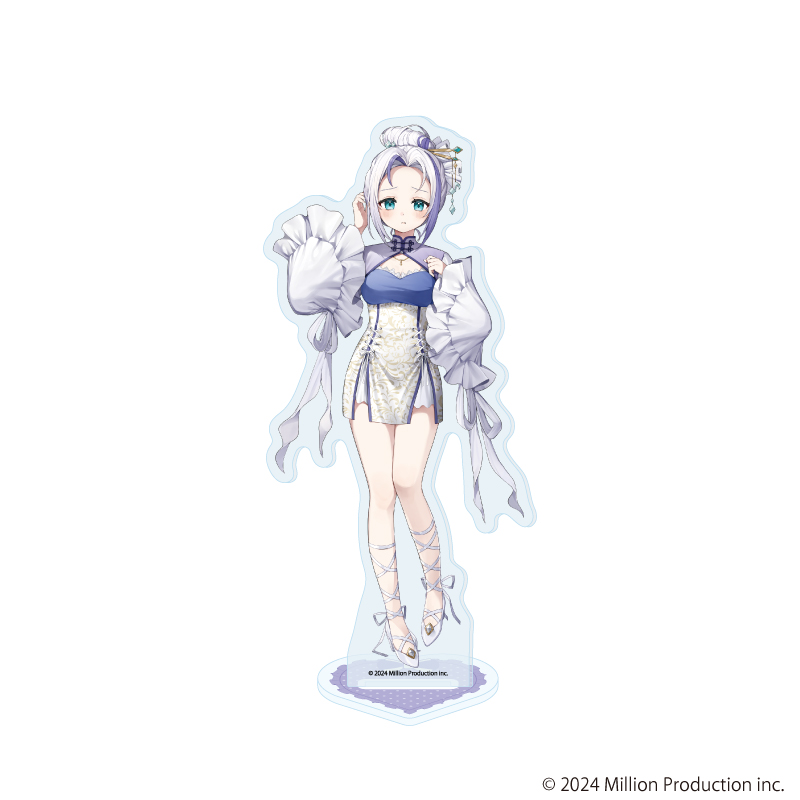 【A3】アクリルスタンド「Million Production」17/音ノ乃のの チャイナロリータver.（描き起こしイラスト）