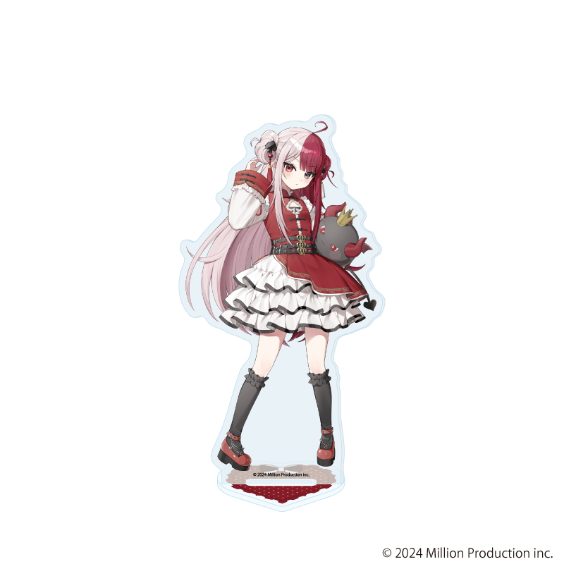 【A3】アクリルスタンド「Million Production」18/あくび・でもんすぺーど チャイナロリータver.（描き起こしイラスト）