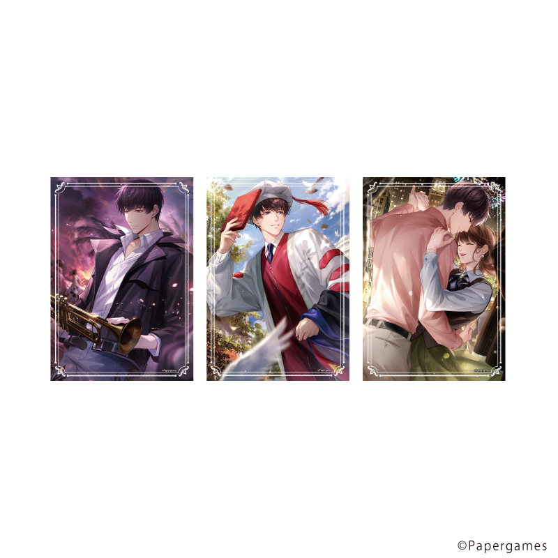 【A3】L版ブロマイド3枚セット「恋とプロデューサー～EVOL×LOVE～」05/シモン（公式イラスト）