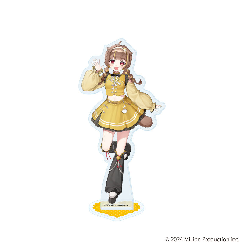 【A3】アクリルスタンド「Million Production」19/音ノ瀬らこ チャイナロリータver.（描き起こしイラスト）