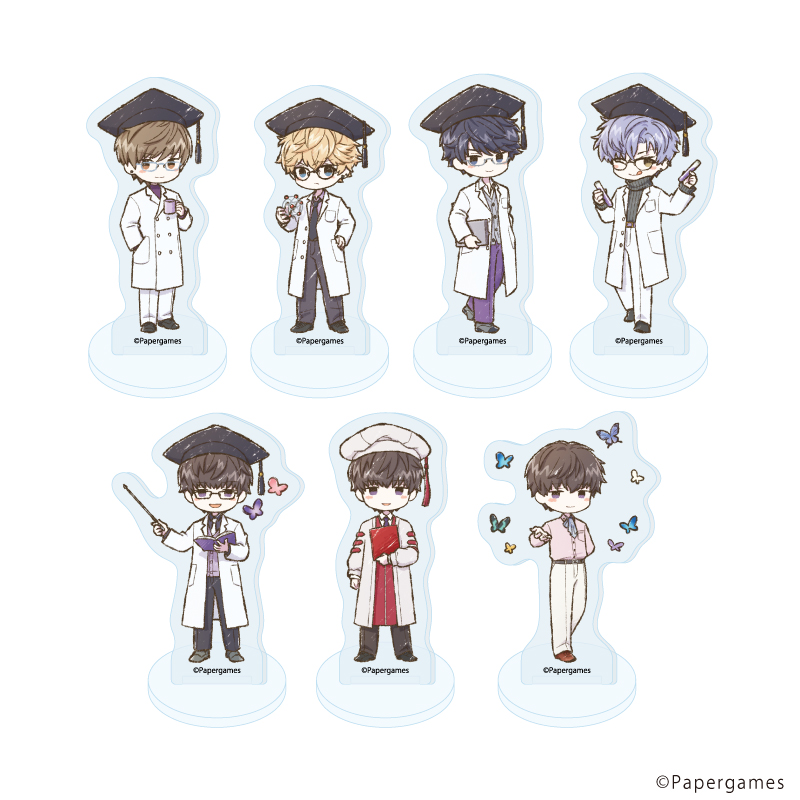 【A3】アクリルぷちスタンド「恋とプロデューサー～EVOL×LOVE～」07/ブラインド（全7種）（グラフアートイラスト） 1BOX入数：7