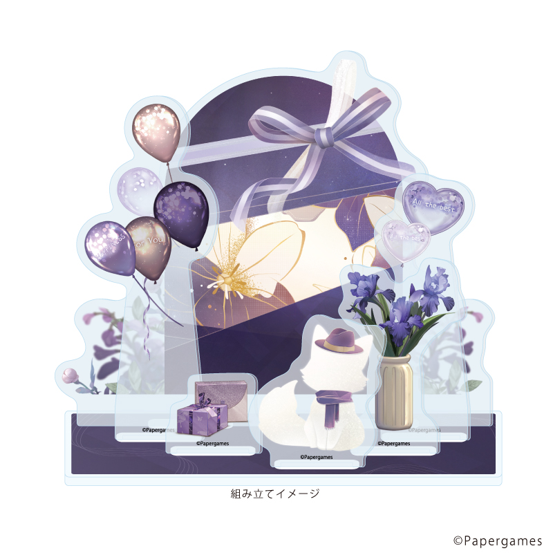 【A3】プレミアム アクリルジオラマプレート「恋とプロデューサー～EVOL×LOVE～」06/シモン