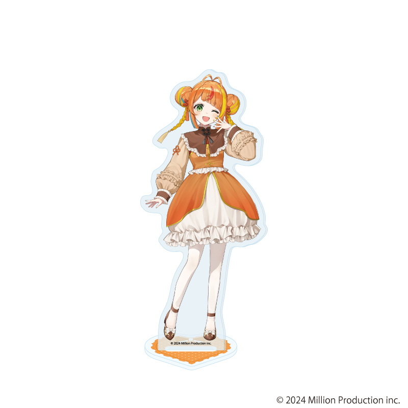 【A3】アクリルスタンド「Million Production」21/小廻こま チャイナロリータver.（描き起こしイラスト）