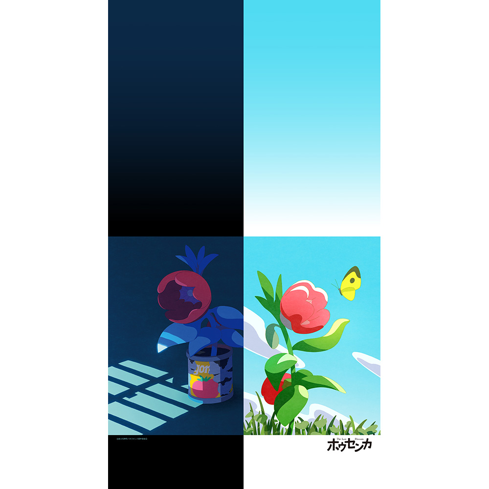 【Parflette】ホウセンカ のれん（ティザービジュアル）