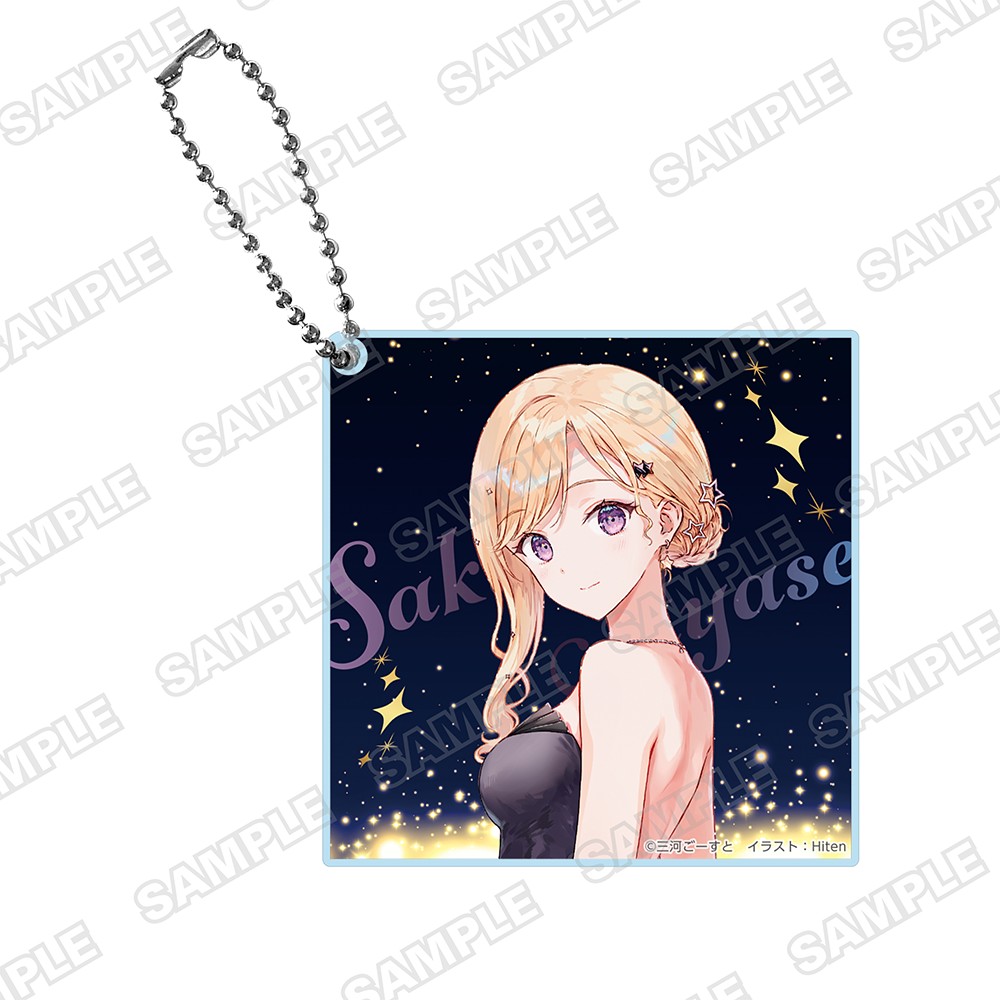 【KADOKAWA】MF文庫J『秋の学園祭2025』アクリルブロックキーホルダー 『義妹生活』綾瀬沙季