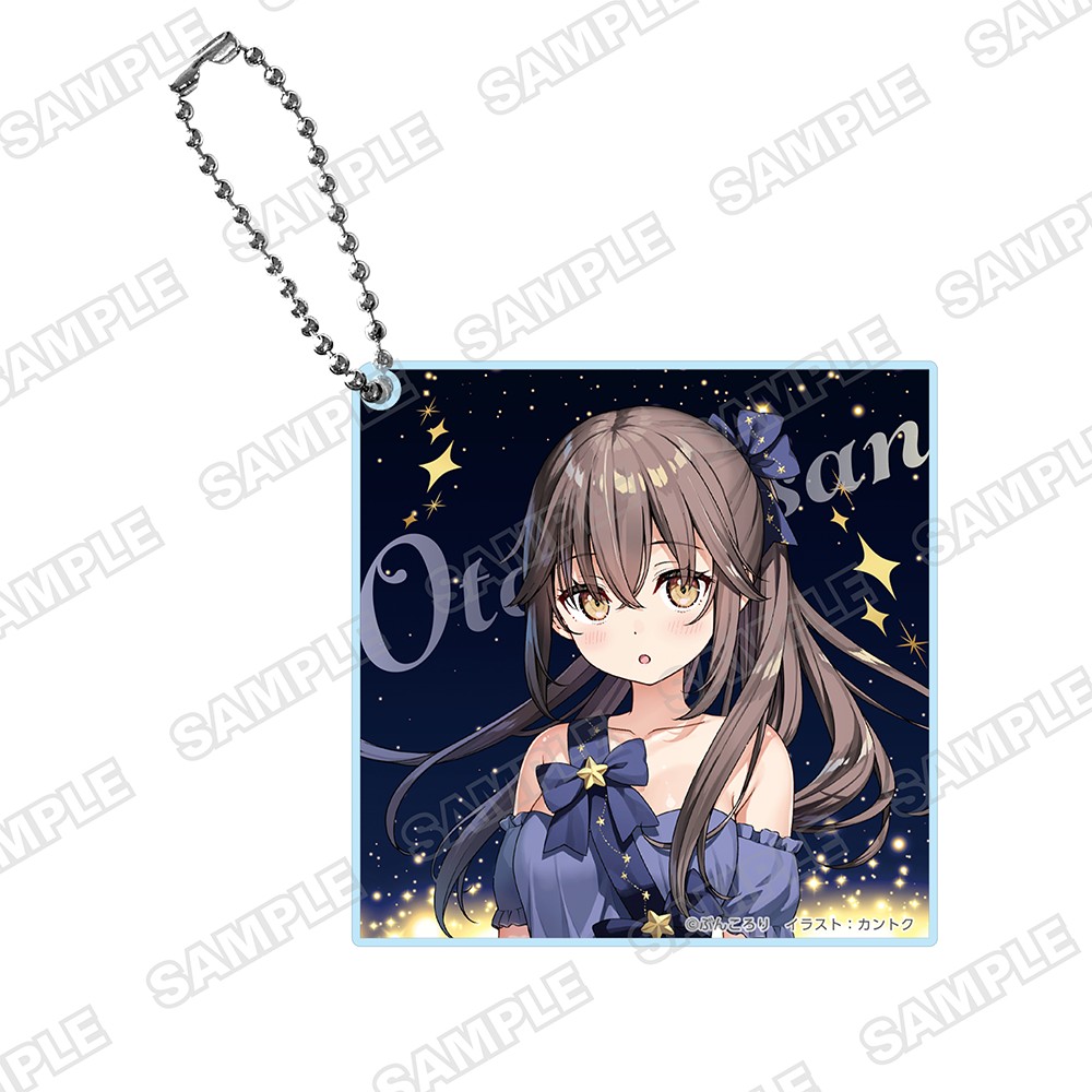 【KADOKAWA】MF文庫J『秋の学園祭2025』アクリルブロックキーホルダー 『佐々木とピーちゃん』お隣さん